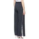 Stella McCartney Blue Monogram Lounge Pants