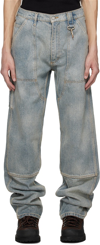 Photo: Reese Cooper Blue Double Knee Jeans