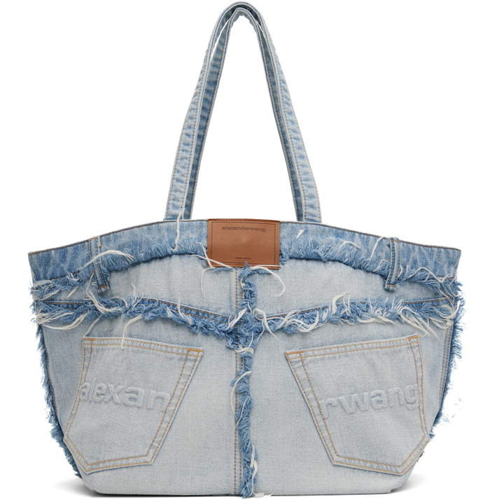 Photo: Alexander Wang Blue Punch Denim Large Tote