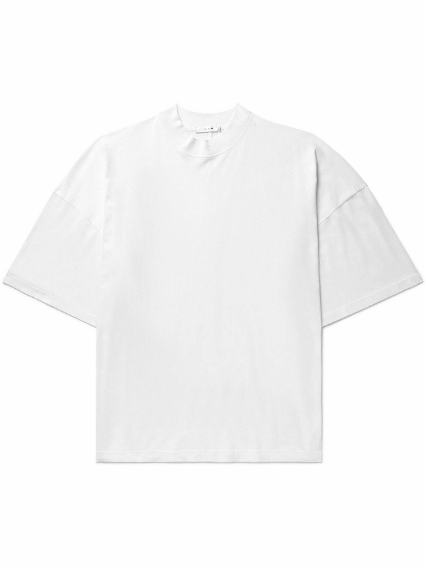 Photo: The Row - Dustin Cotton-Jersey T-Shirt - White