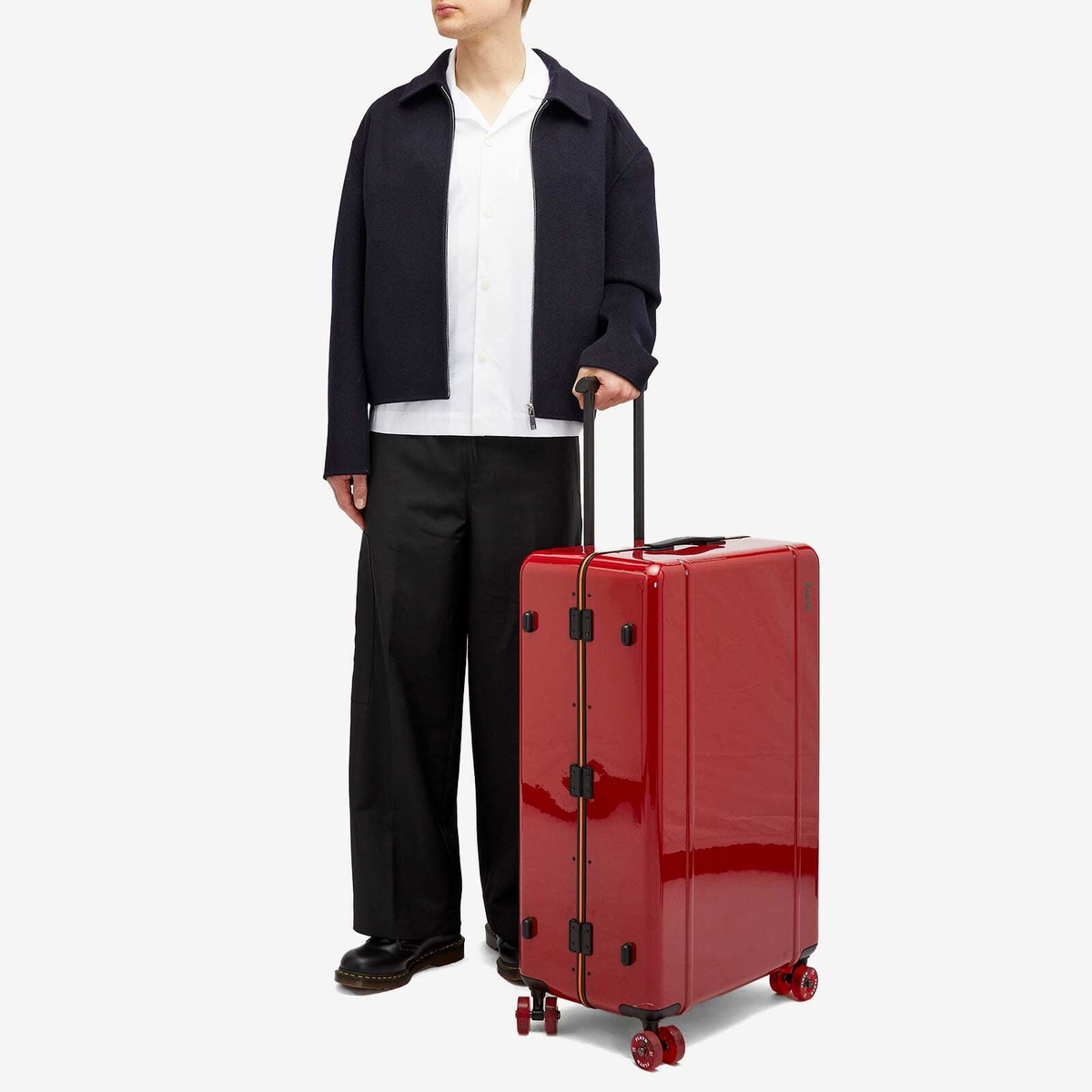 Floyd Trunk Check-In Luggage - 95L in Bahia Red 