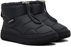 Lanvin Gray Curb Snow Boots