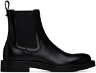 Valentino Garavani Black Rockstud Chelsea Boots