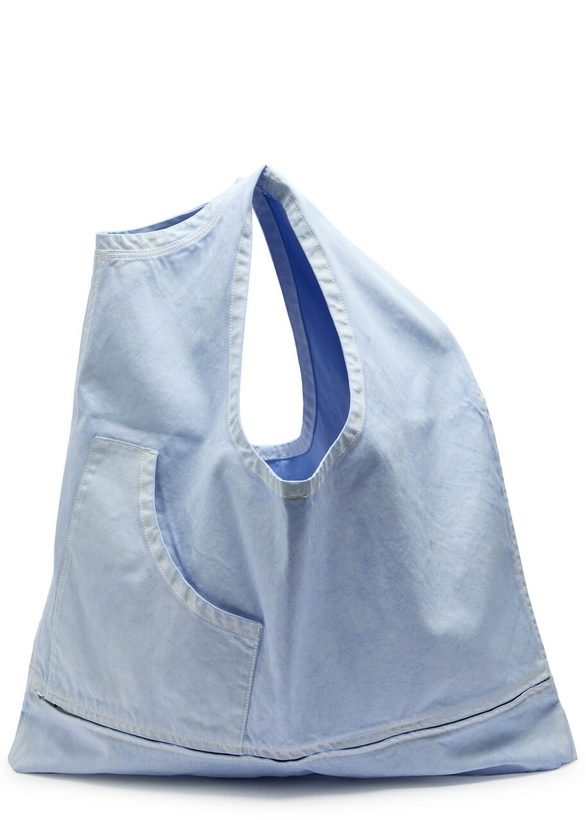 Photo: Issey Miyake Sculptural Canvas Tote bag - Light Blue - One Size