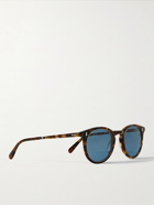Mr Leight - Crosby S Round-Frame Tortoiseshell Acetate Sunglasses