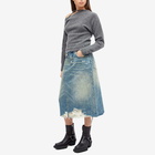 R13 Women's Jesse Skirt in Clinton Blue