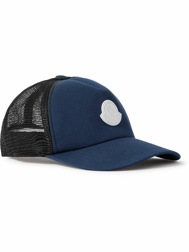 Photo: Moncler Genius - 2 Moncler 1952 Logo-Embroidered Cotton-Twill and Mesh Baseball Cap