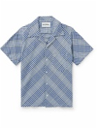 NOMA t.d. - Checked Cotton-Flannel Shirt - Blue