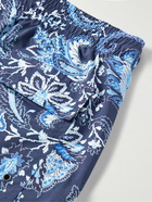 Etro - Slim-Fit Mid-Length Paisley-Print Swim Shorts - Blue