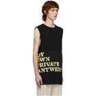Raf Simons Black My Own Private Antwerp T-Shirt