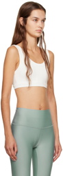 Alo Off-White Wellness Sport Bra