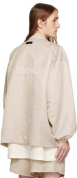 Fear of God ESSENTIALS Taupe Drawstring Jacket