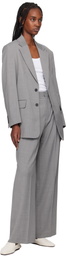 Filippa K Gray Darcey Wool Trousers