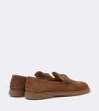 Tod's Suede penny loafers