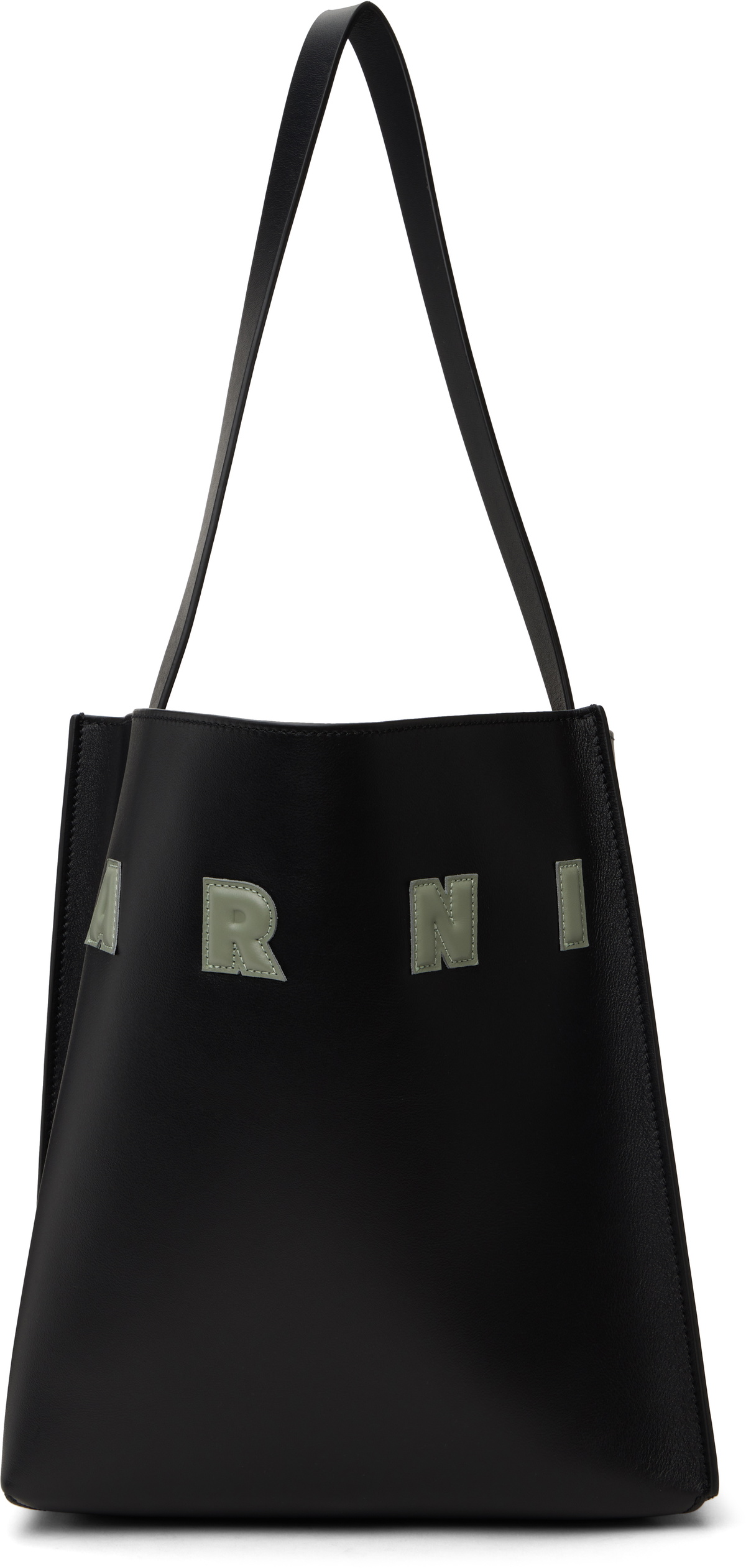 Marni Burgundy & Navy Museo Soft Teddy Tote Bag Marni