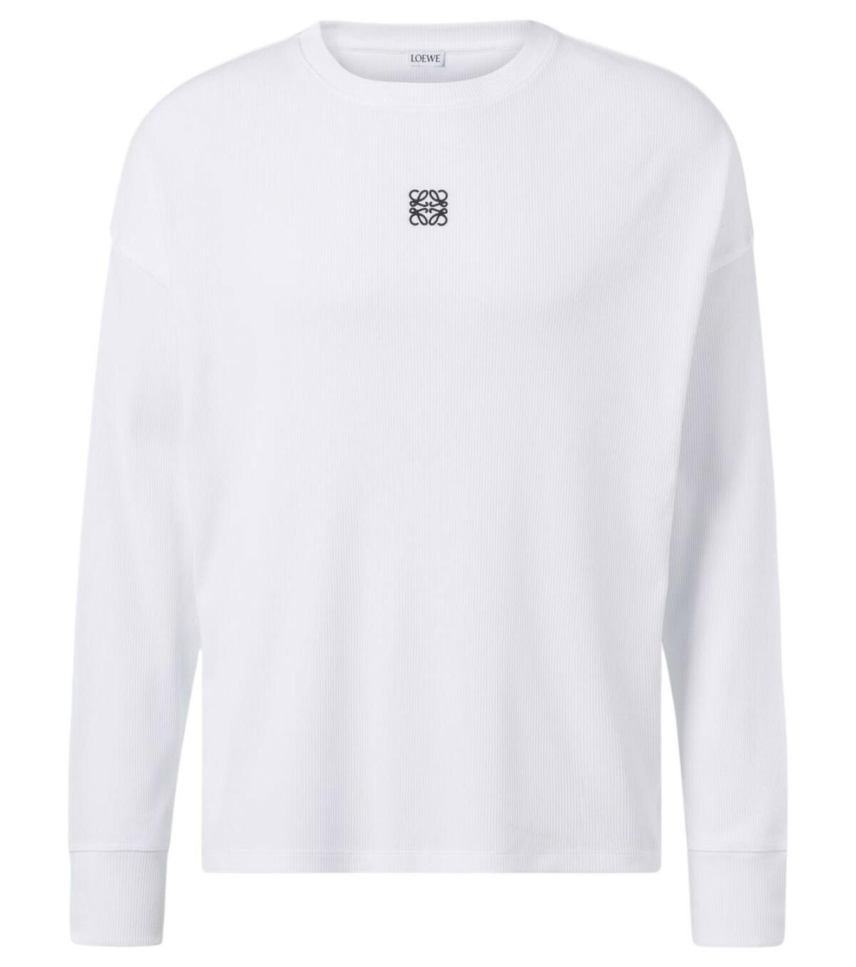 Loewe - Logo-Appliquéd Cotton And Silk-Blend Jersey T-shirt