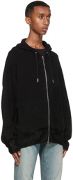 Givenchy Black Knit 4G Hoodie