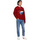 Off-White Red Pascal Medicine Sweater