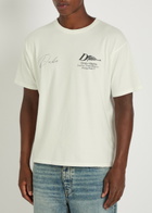 Duke And Dexter DR3 Helmet Printed Cotton T-shirt White