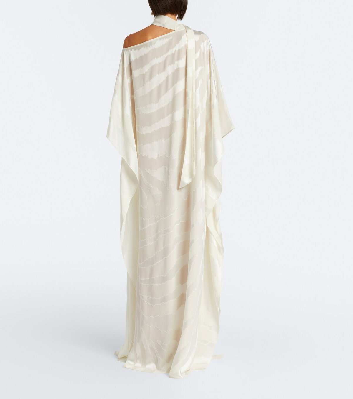 Taller Marmo Streep scarf-detail fil coupé kaftan