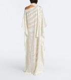 Taller Marmo Streep scarf-detail fil coupé kaftan