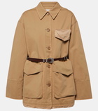 Dorothee Schumacher Perfect Match belted cotton jacket