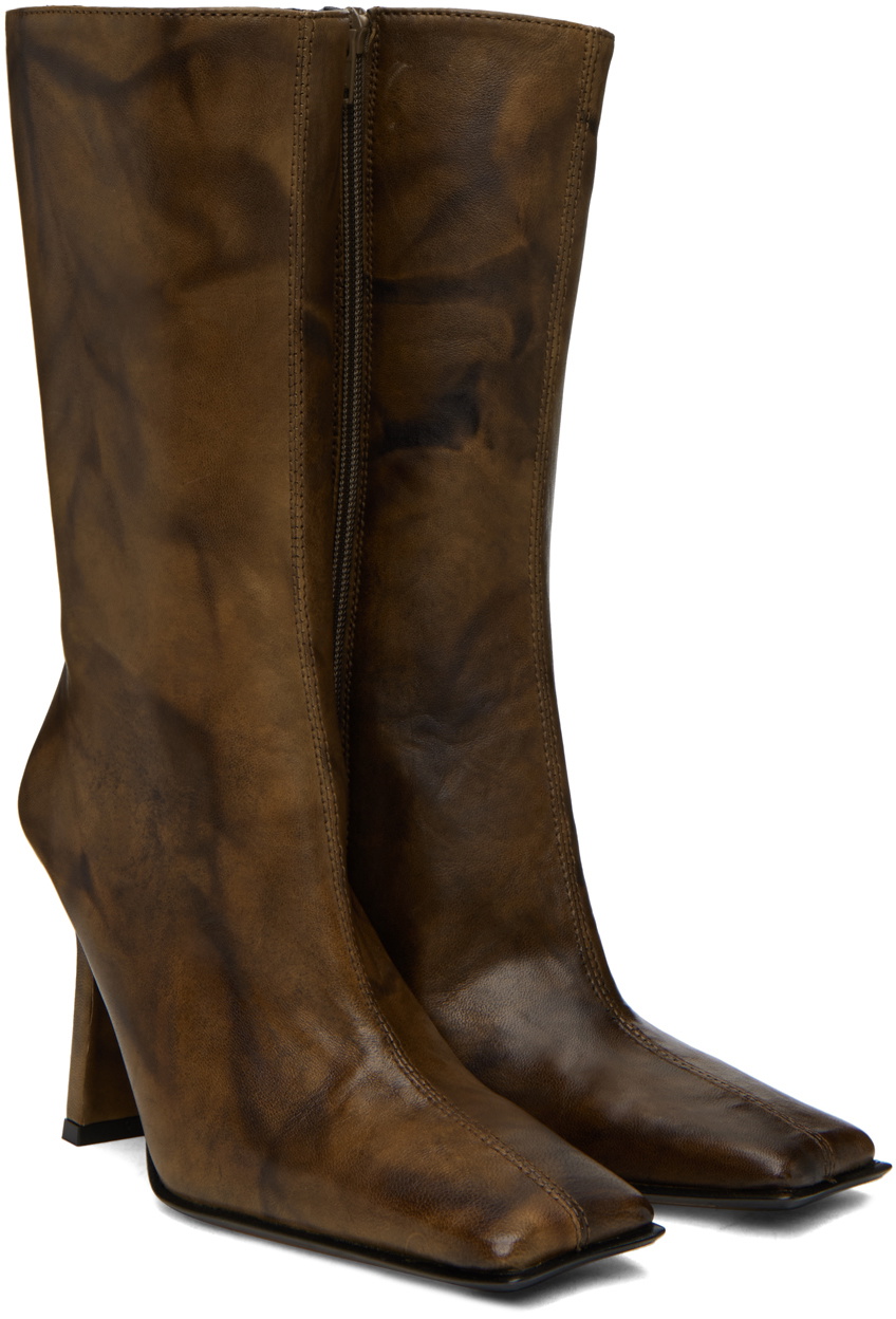 Miista Brown Noor Boots