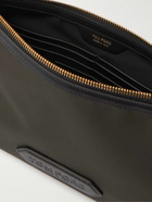 TOM FORD - Leather-Trimmed Recycled Nylon Pouch