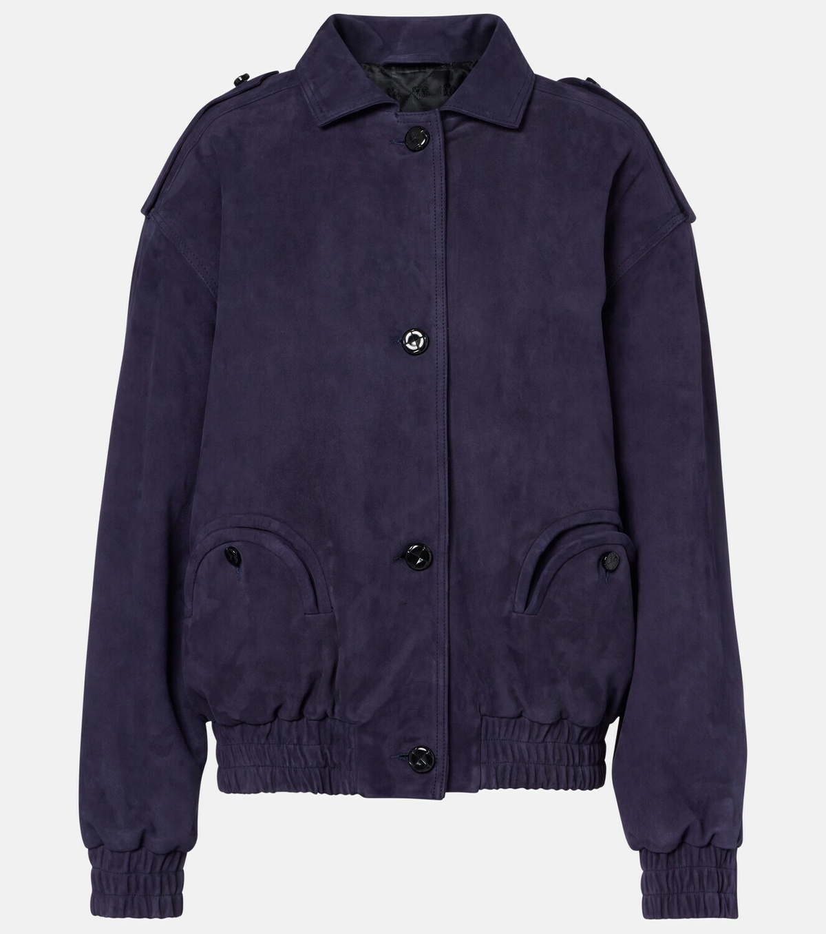 Blazé Milano Viva Charlie suede bomber jacket
