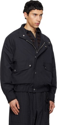 Song for the Mute Black Flight Jacket