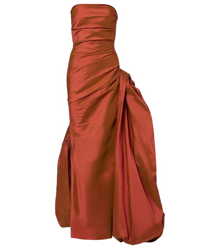 Photo: Marmar Halim Gathered corset gown