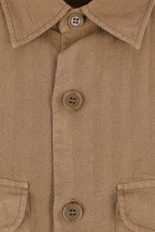 Aspesi Glenn Shirt In Linen Blend