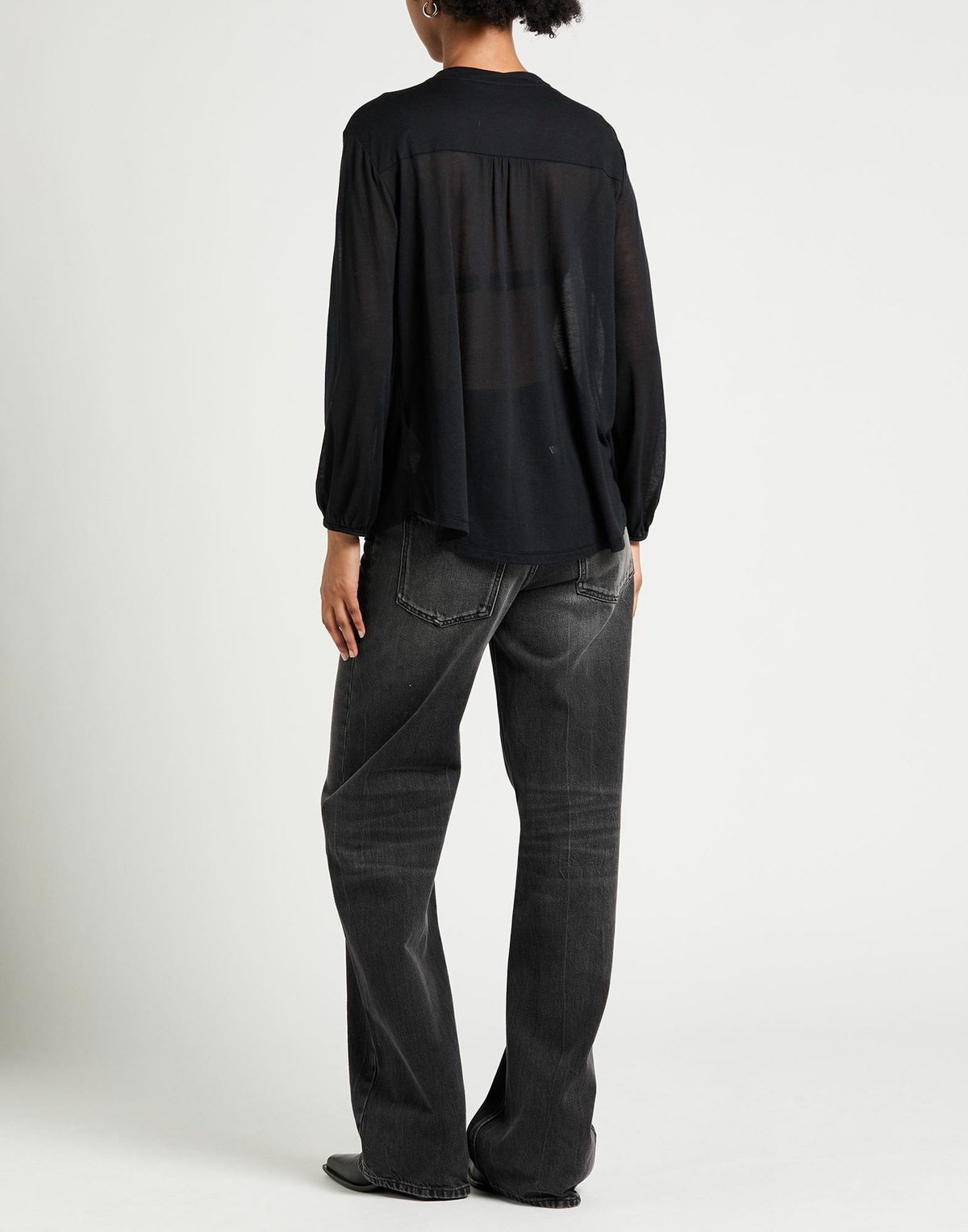 Majestic Filatures Womens T-shirt in Black
