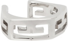 Givenchy Silver 2G Ear Cuff
