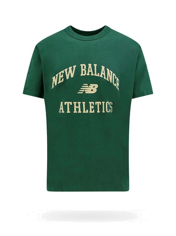 Photo: New Balance   T Shirt Green   Mens