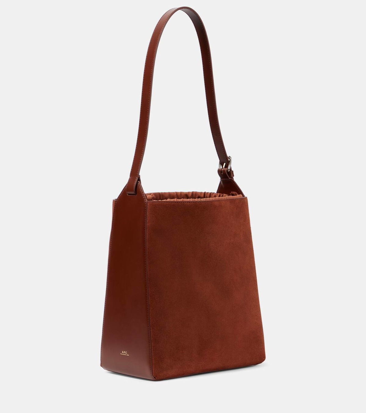 A.P.C. Virginie suede tote bag A.P.C.