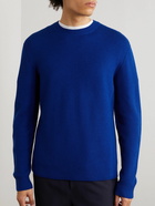 Theory - Ribbed Merino Wool Sweater - Blue