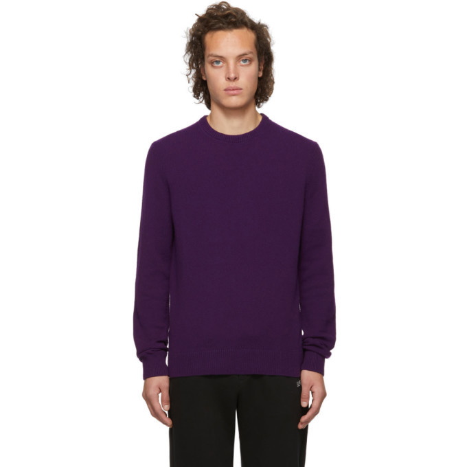 Photo: Boss Purple Wool Cordial Ambotrevo Sweater