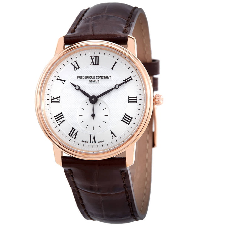 Photo: Frederique Constant Quartz Silver Dial Mens Watch FC-235M4S4