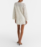 Frame The Postcard cotton crochet tunic