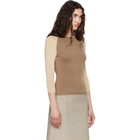 Belle Anna Beige Raglan Top