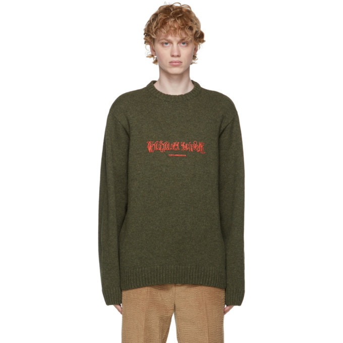 Photo: Han Kjobenhavn Khaki Bulky Knit Sweater