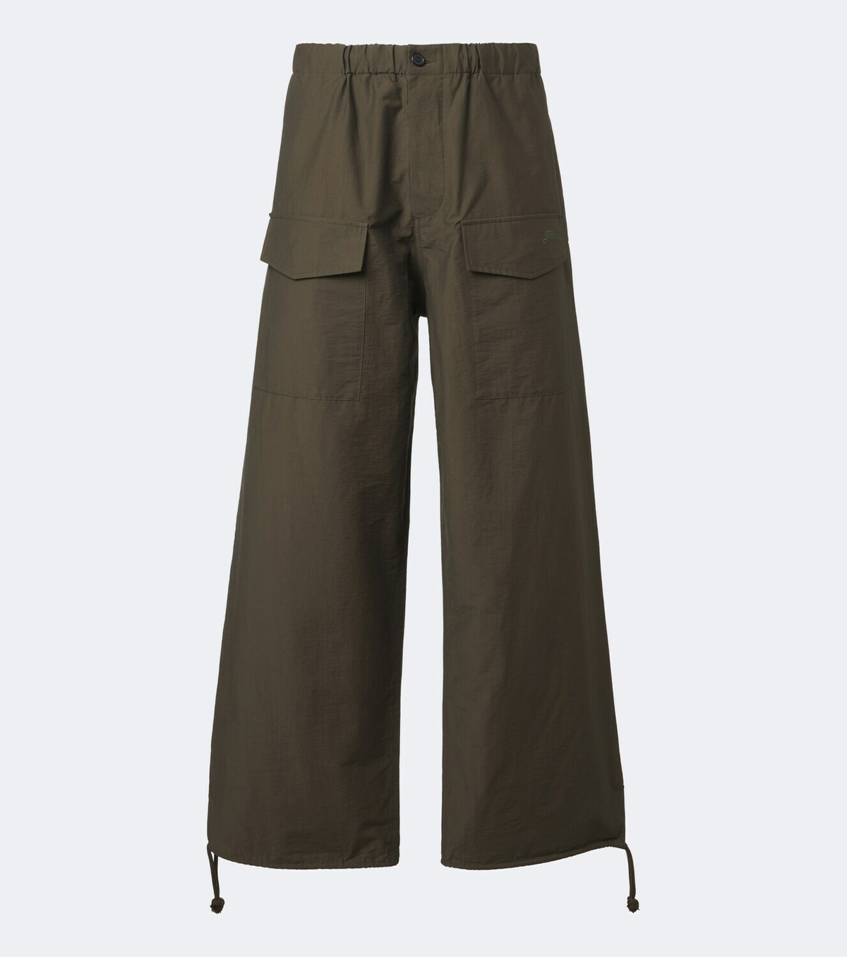 JW Anderson Cotton-blend wide-leg pants