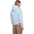 Polo Ralph Lauren Blue Polo Bear Garment-Dyed Fleece Hoodie