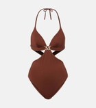 Max Mara Cambra cutout swimsuit
