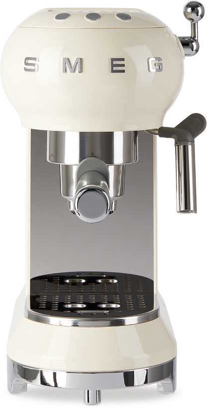 Photo: SMEG Beige Espresso Coffee Machine