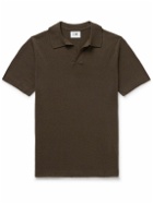NN07 - Ryan 6311 Cotton and Linen-Blend Polo Shirt - Brown