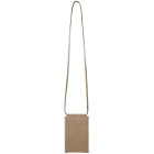 Building Block Taupe Large iPhone Sling Pouch