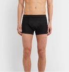 Secondskin - Silk-Jersey Boxer Briefs - Black