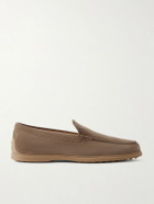 Tod's - Suede Loafers - Brown